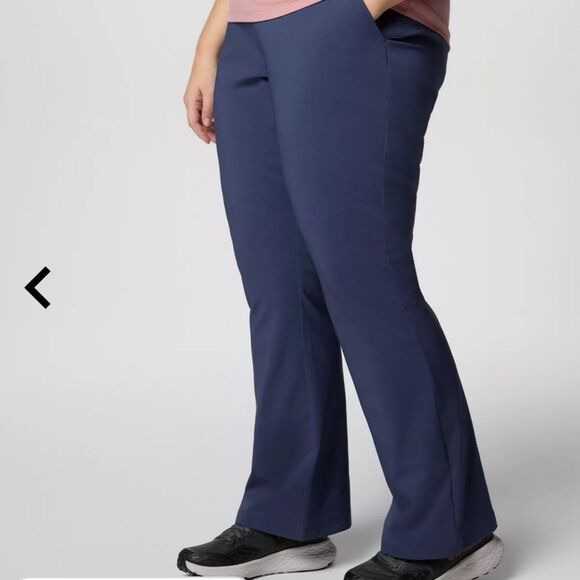 NWT Columbia All Seasons Bootcut Pant Pants Navy Sz 3X Plus Size 24 - Picture 3 of 16